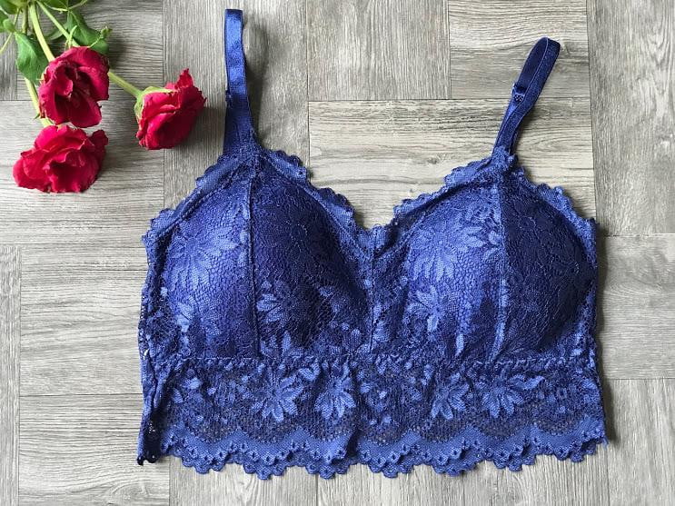 Lace Bralette Wire free Padded Seamless Bra - The Lotus Wave