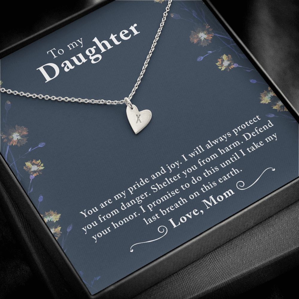 Heart Charms sweet and dainty necklace Sterling Silver .925 or 18K Yellow Gold - The Lotus Wave