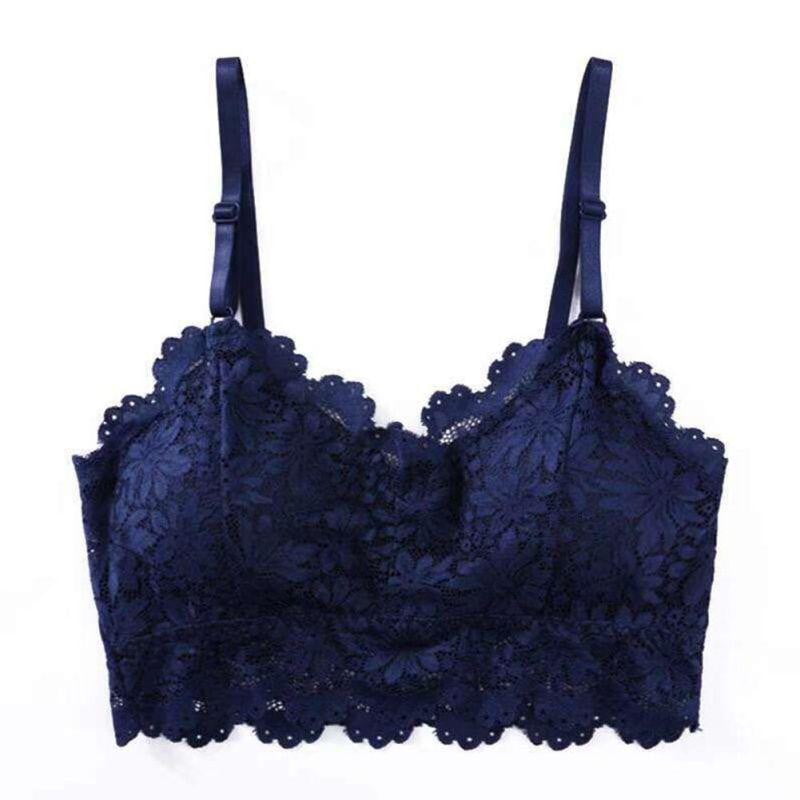 Lace Bralette Wire free Padded Seamless Bra - The Lotus Wave