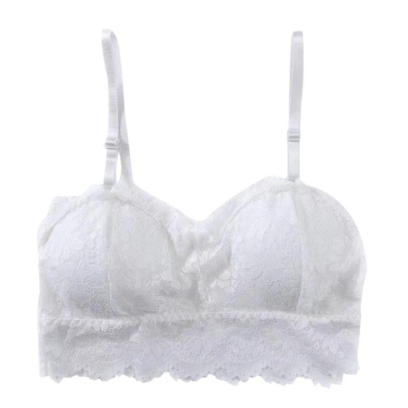 Lace Bralette Wire free Padded Seamless Bra - The Lotus Wave
