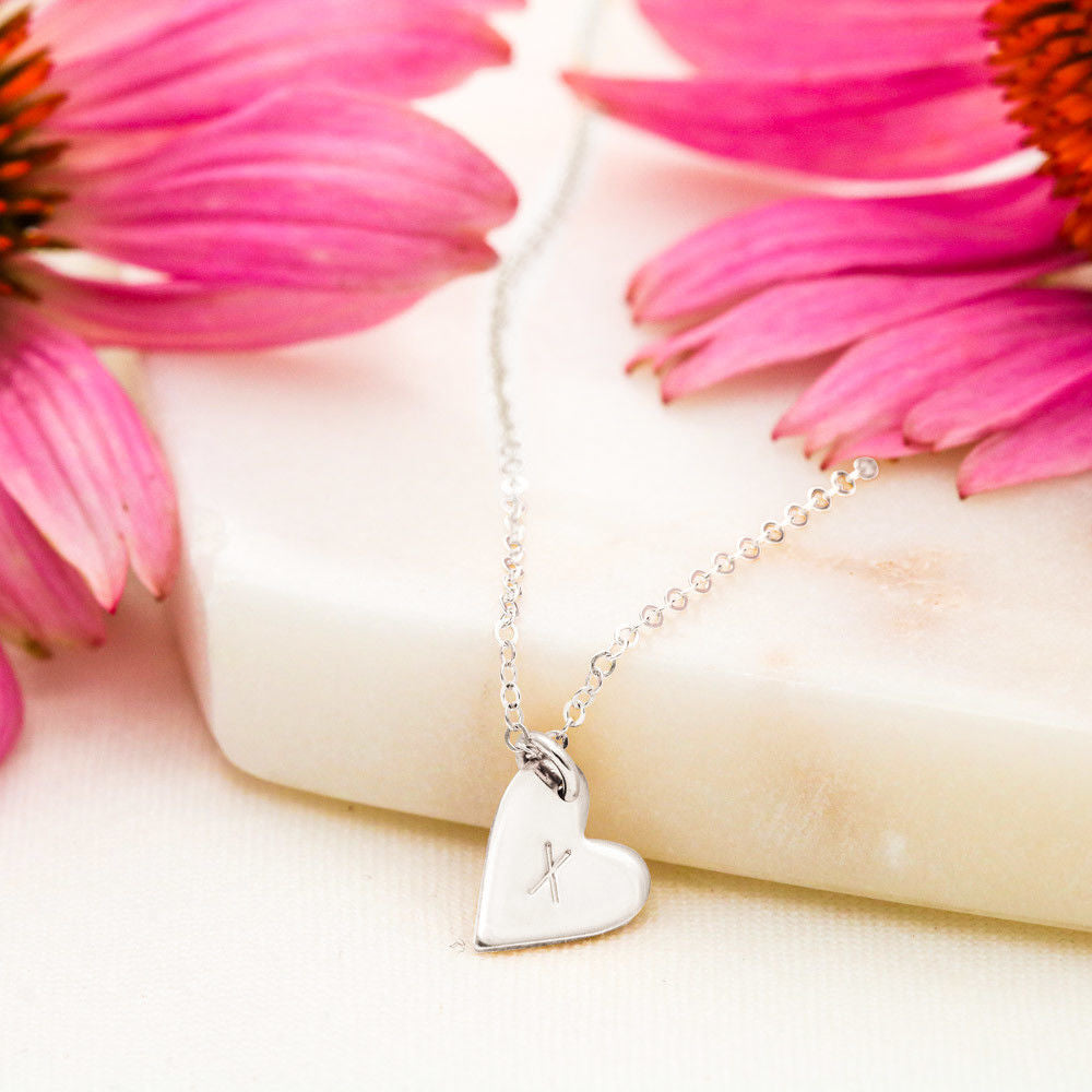 Heart Charms sweet and dainty necklace Sterling Silver .925 or 18K Yellow Gold - The Lotus Wave 